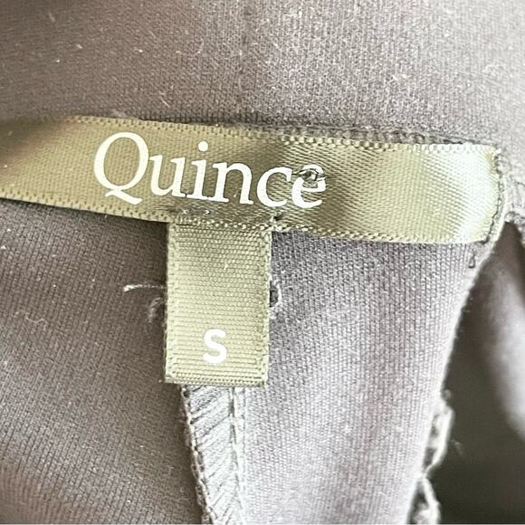 Quince Ponte Bootcut Pants Navy Blue Women’s size SP - Picture 3 of 5